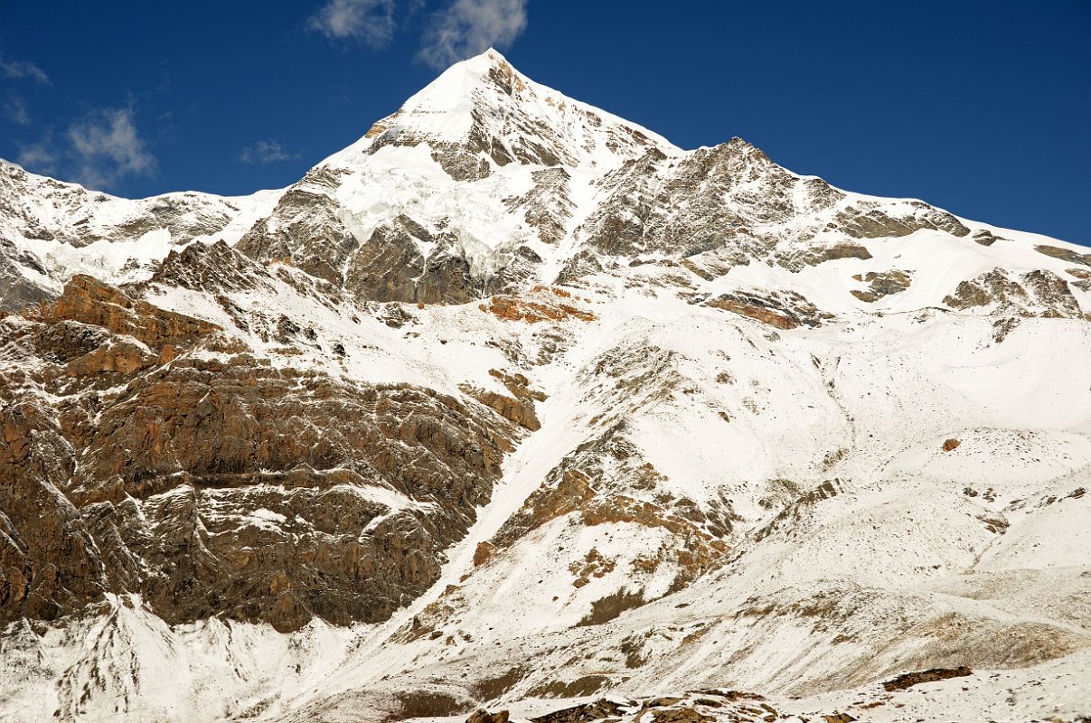 20 Chulu East From The Trail Between The Top Of The Ridge And Chulu Far East Base Camp 